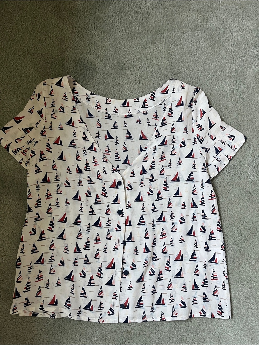100% Silk Anthropologie Anna Studio Blouse